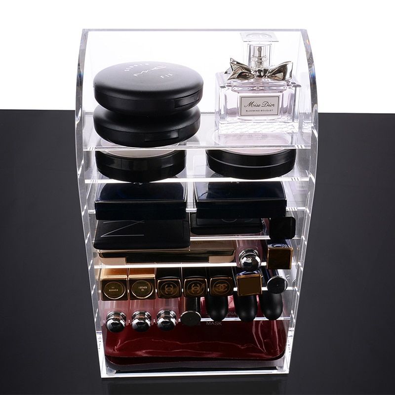 RANGEMENT DE MAQUILLAGE EN ACRYLIQUE TRANSPARENT