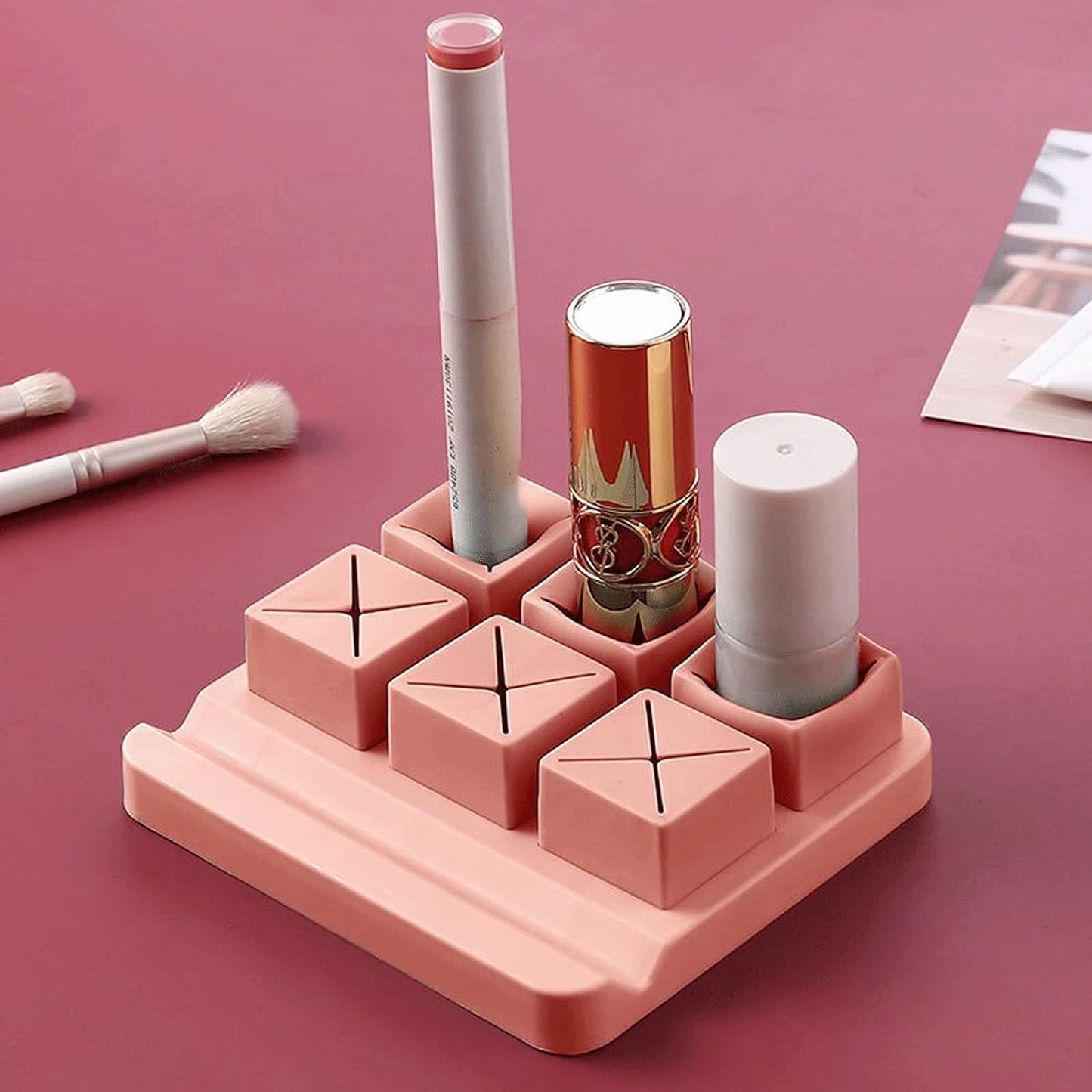 RANGEMENT DE ROUGE À LÈVRES EN SILICONE