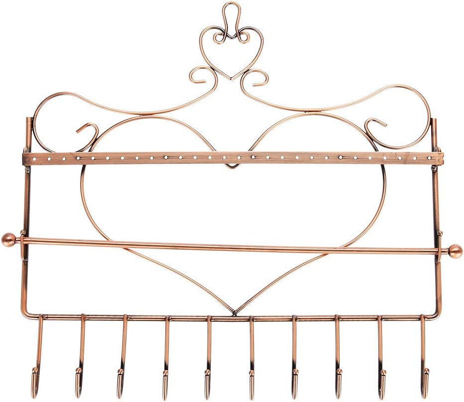 Porte Bijoux Mural en Métal Amour