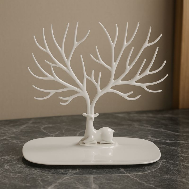 Arbre à bijoux cerf