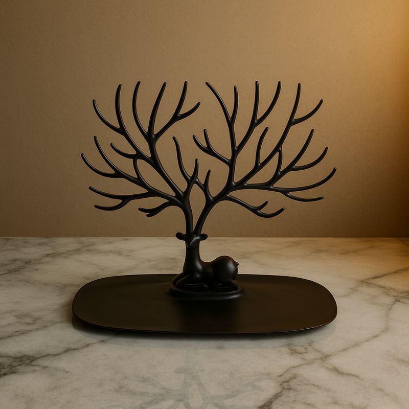 Arbre à bijoux cerf