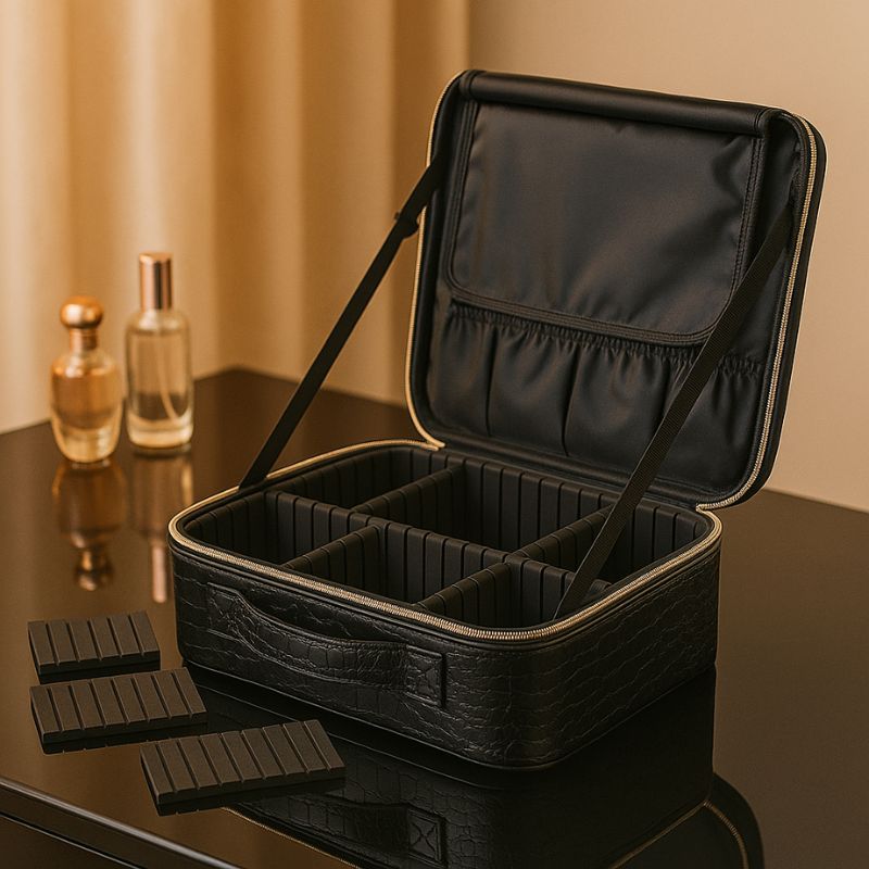 Petite trousse de maquillage chic