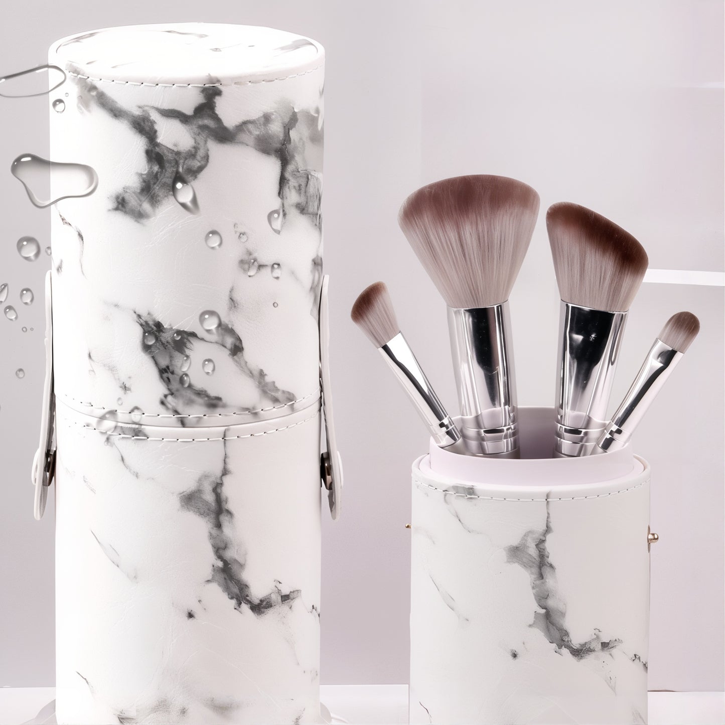 étui pinceaux de maquillage design