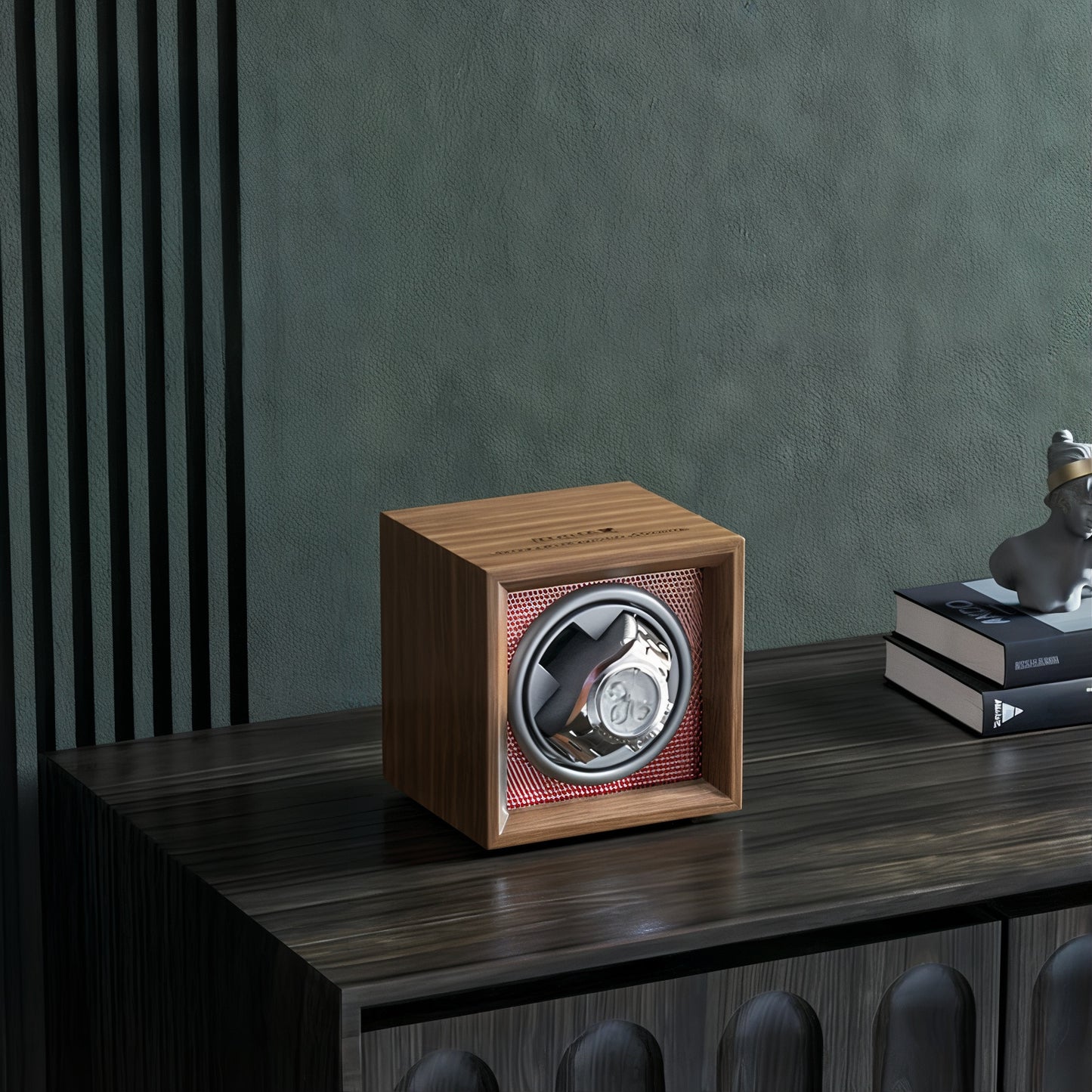 Remontoir montre automatique bois
