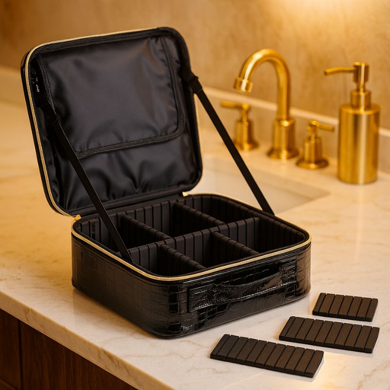 Petite trousse de maquillage chic
