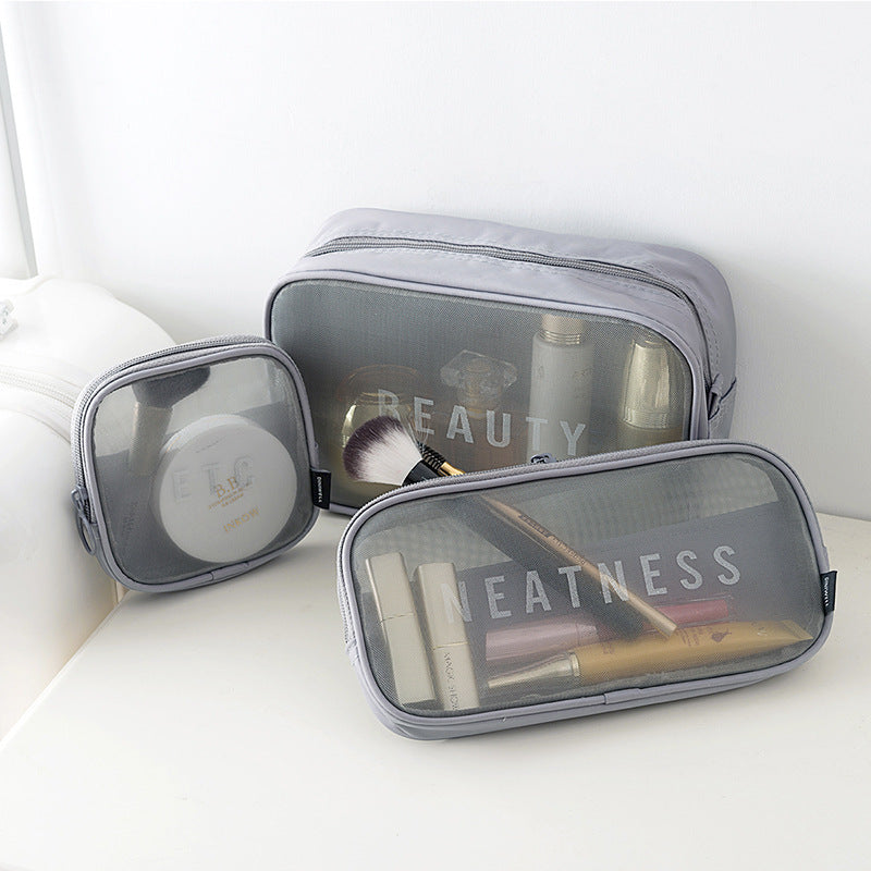 TROUSSE DE MAQUILLAGE DESIGN TRANSPARENTE