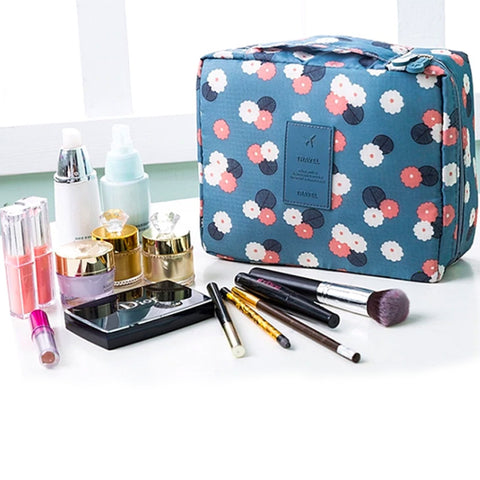 TROUSSE DE MAQUILLAGE DOUBLE FERMETURE ECLAIRE