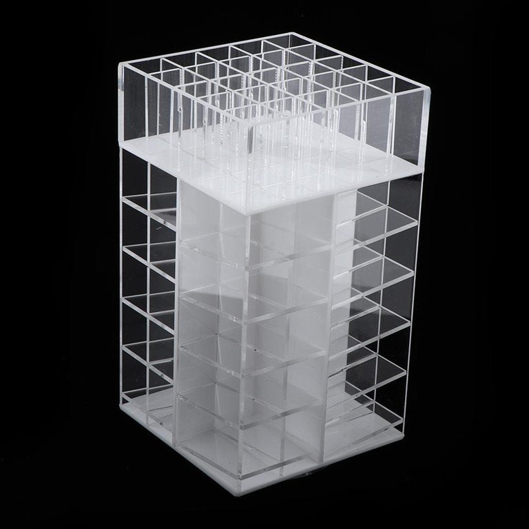 RANGEMENT DE MAQUILLAGE ACRYLIQUE ROTATIF