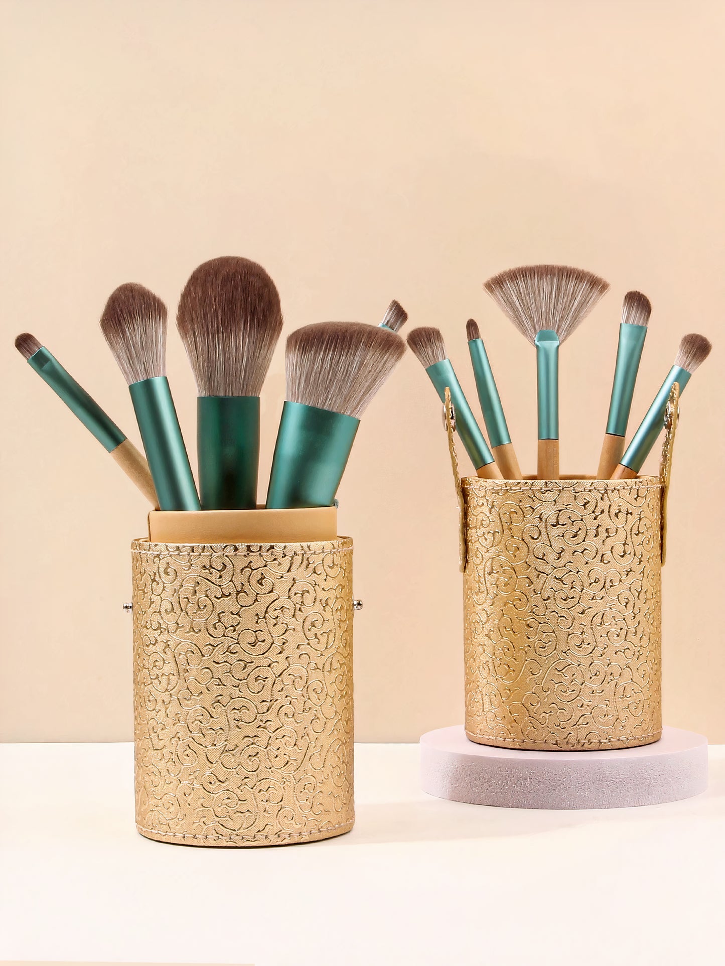 étui à pinceaux de maquillage à motif griffe de dragon