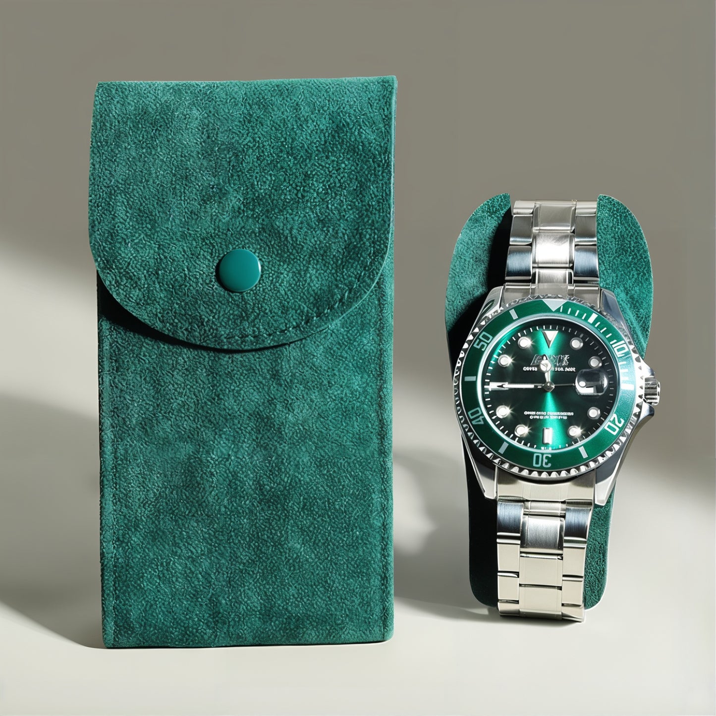 Etui en velours pour montre