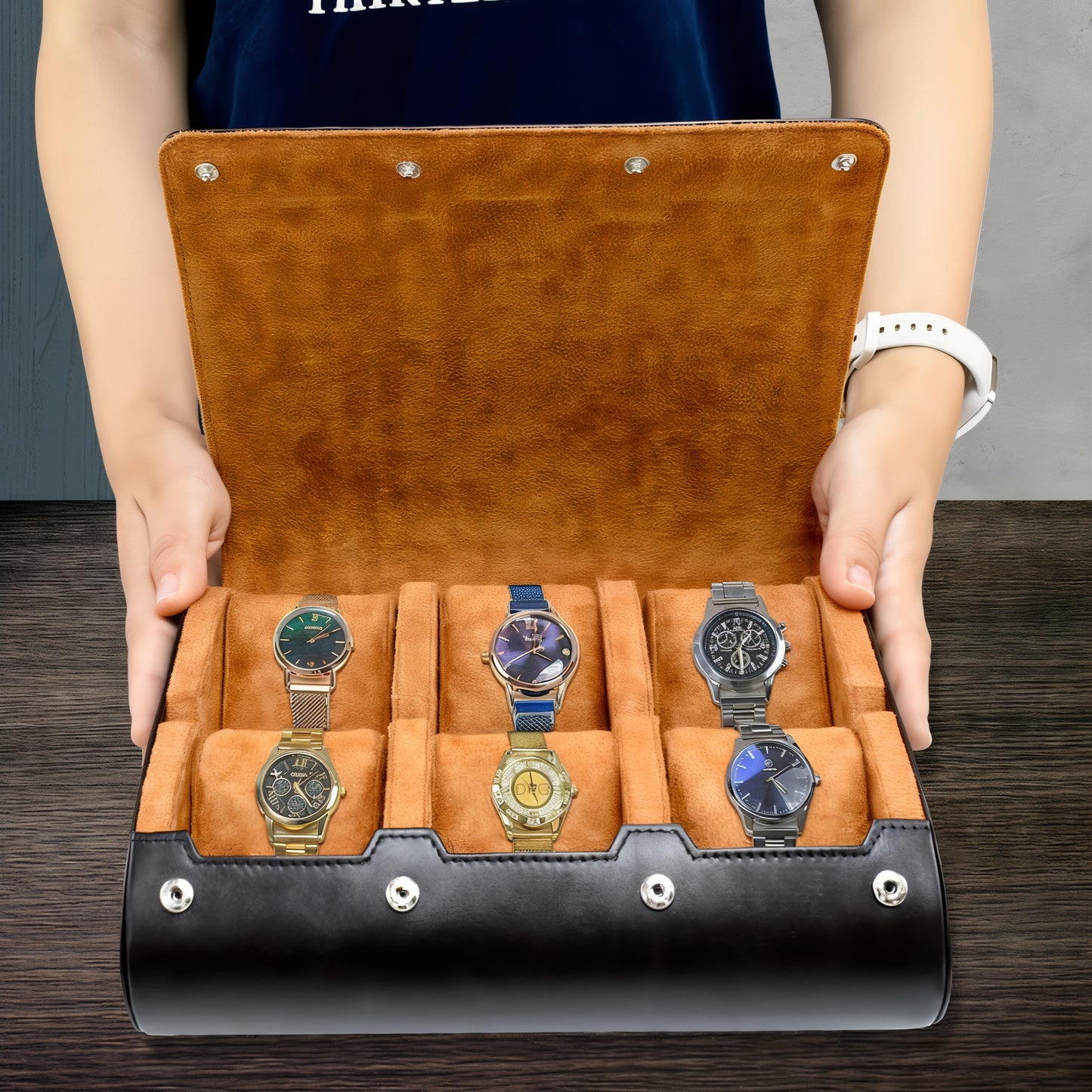 Etui à montre de voyage