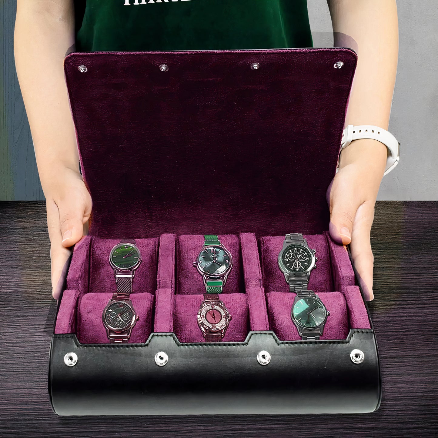 Etui à montre de voyage