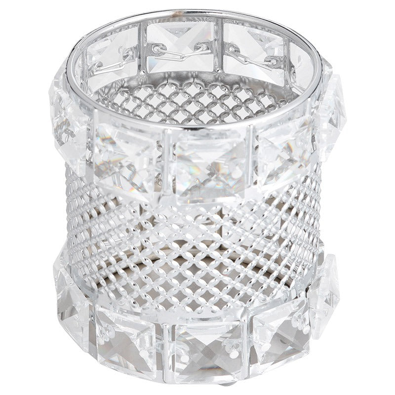 Pot à Pinceaux de Maquillage Design Cristal