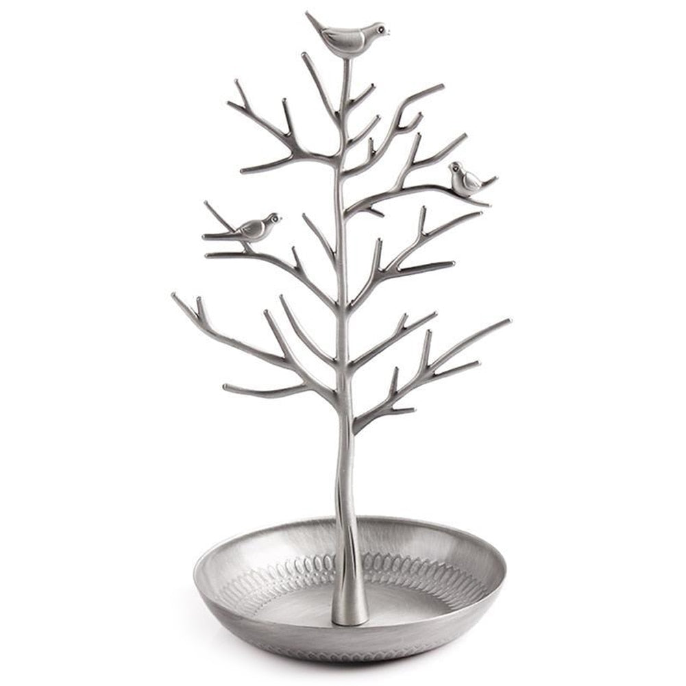 Arbre à bijoux en métal