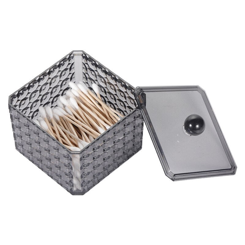 rangement coton et coton tige