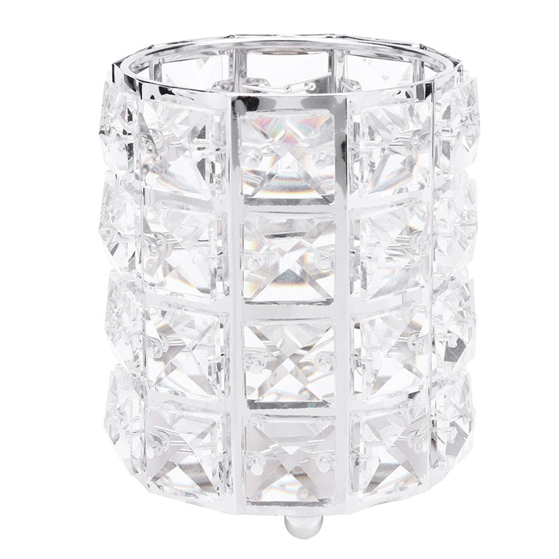 Pot à Pinceaux de Maquillage Design Cristal