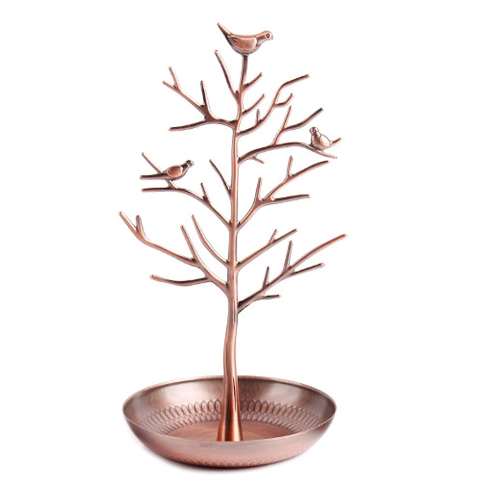 Arbre à bijoux en métal