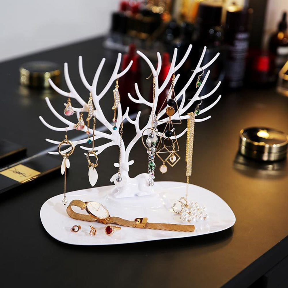 Arbre à bijoux cerf