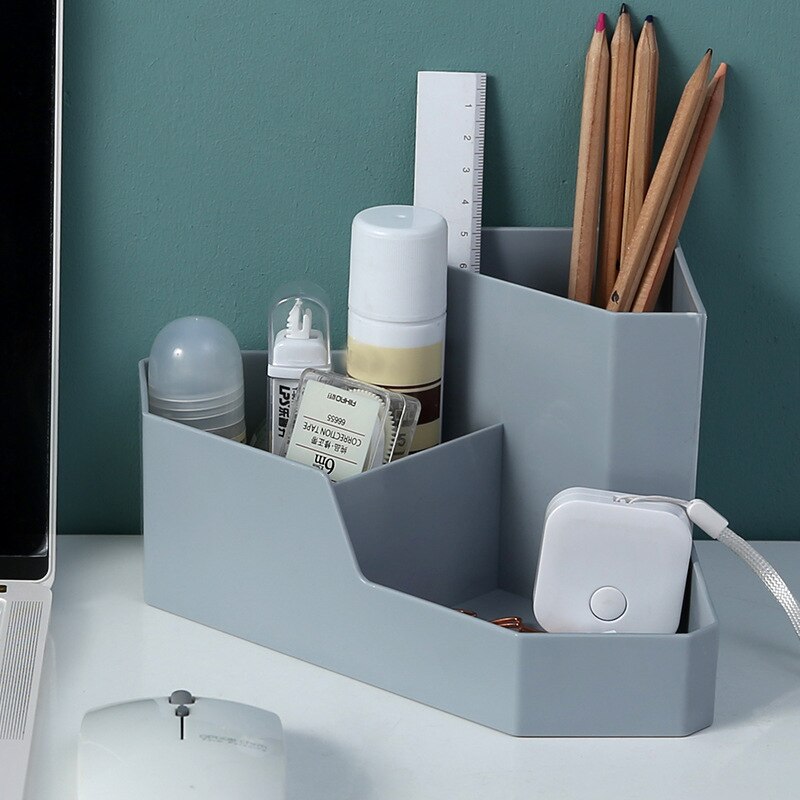 organisateur de maquillage en forme polygonale