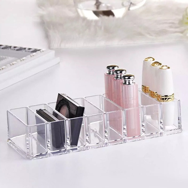 rangement pour blush à 8 compartiments