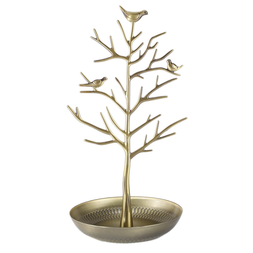 Arbre à bijoux en métal