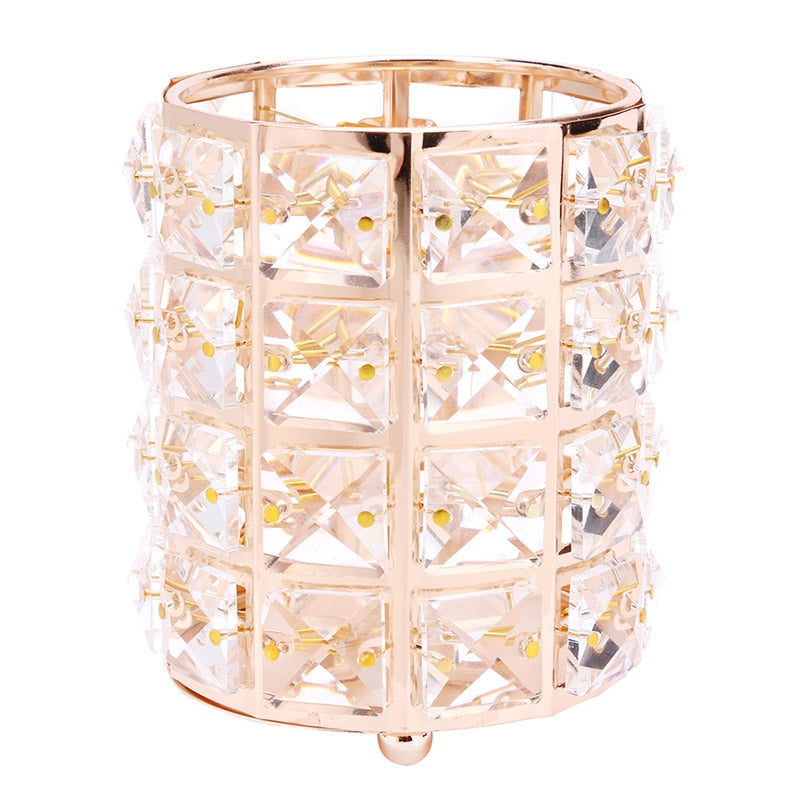 Pot à Pinceaux de Maquillage Design Cristal