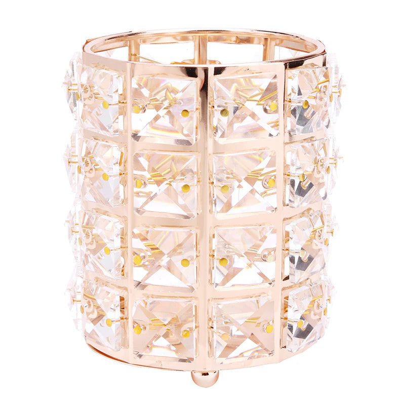 Pot à Pinceaux de Maquillage Design Cristal