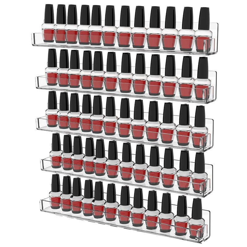 Présentoir vernis à ongle mural