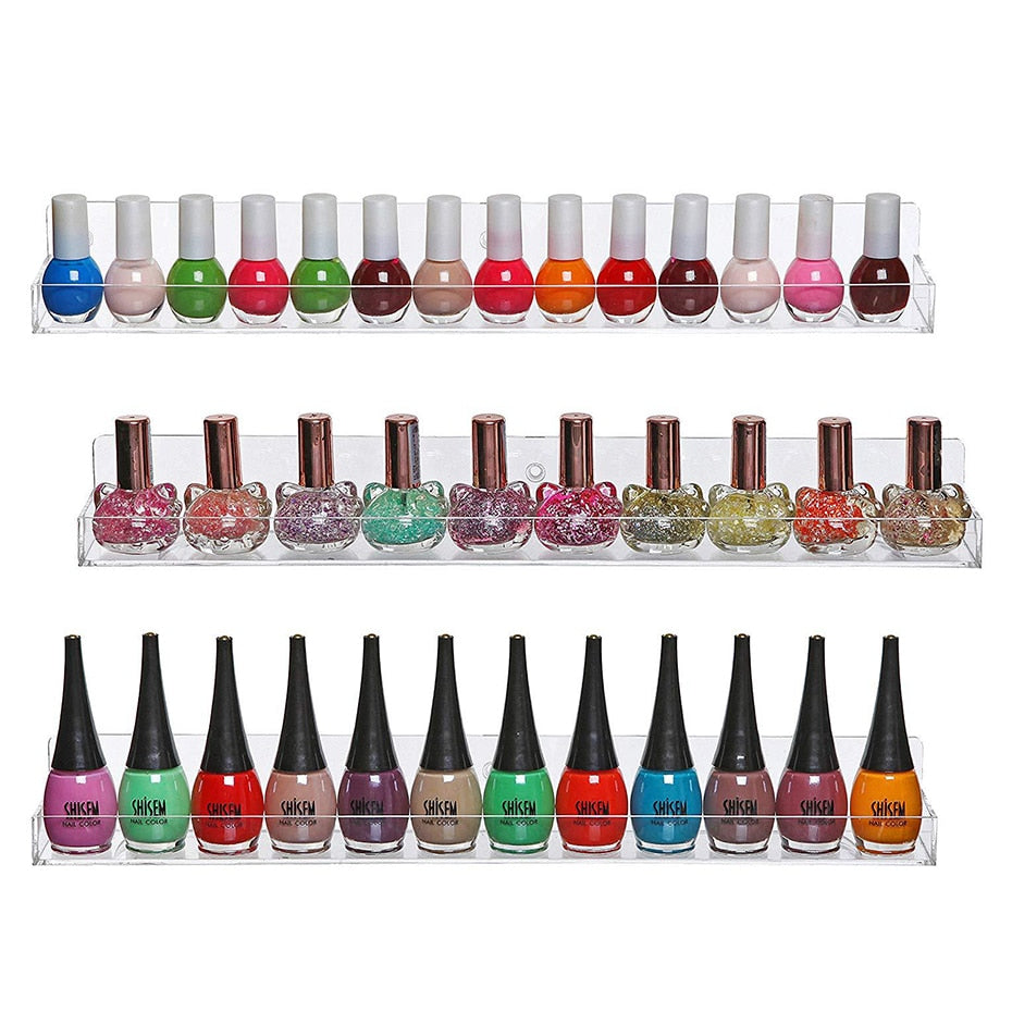 Présentoir vernis à ongle mural