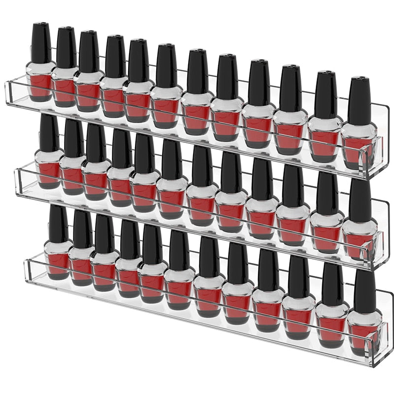 Présentoir vernis à ongle mural