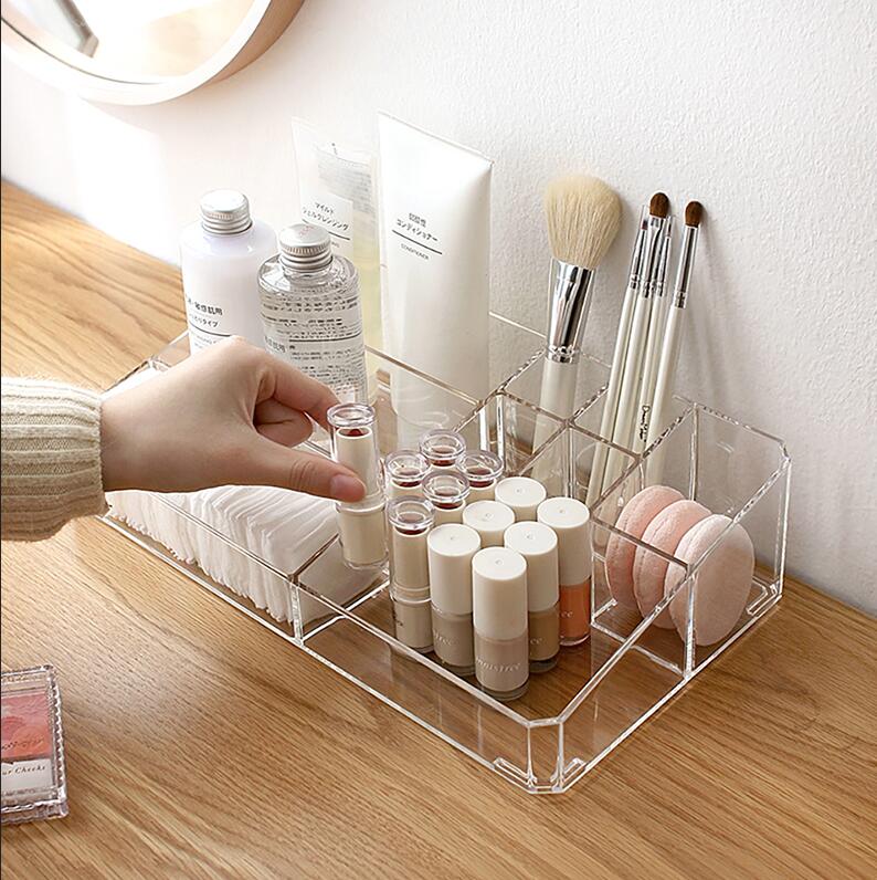 range maquillage transparent