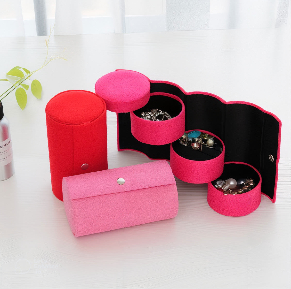 Coffret à bijoux en accordéon