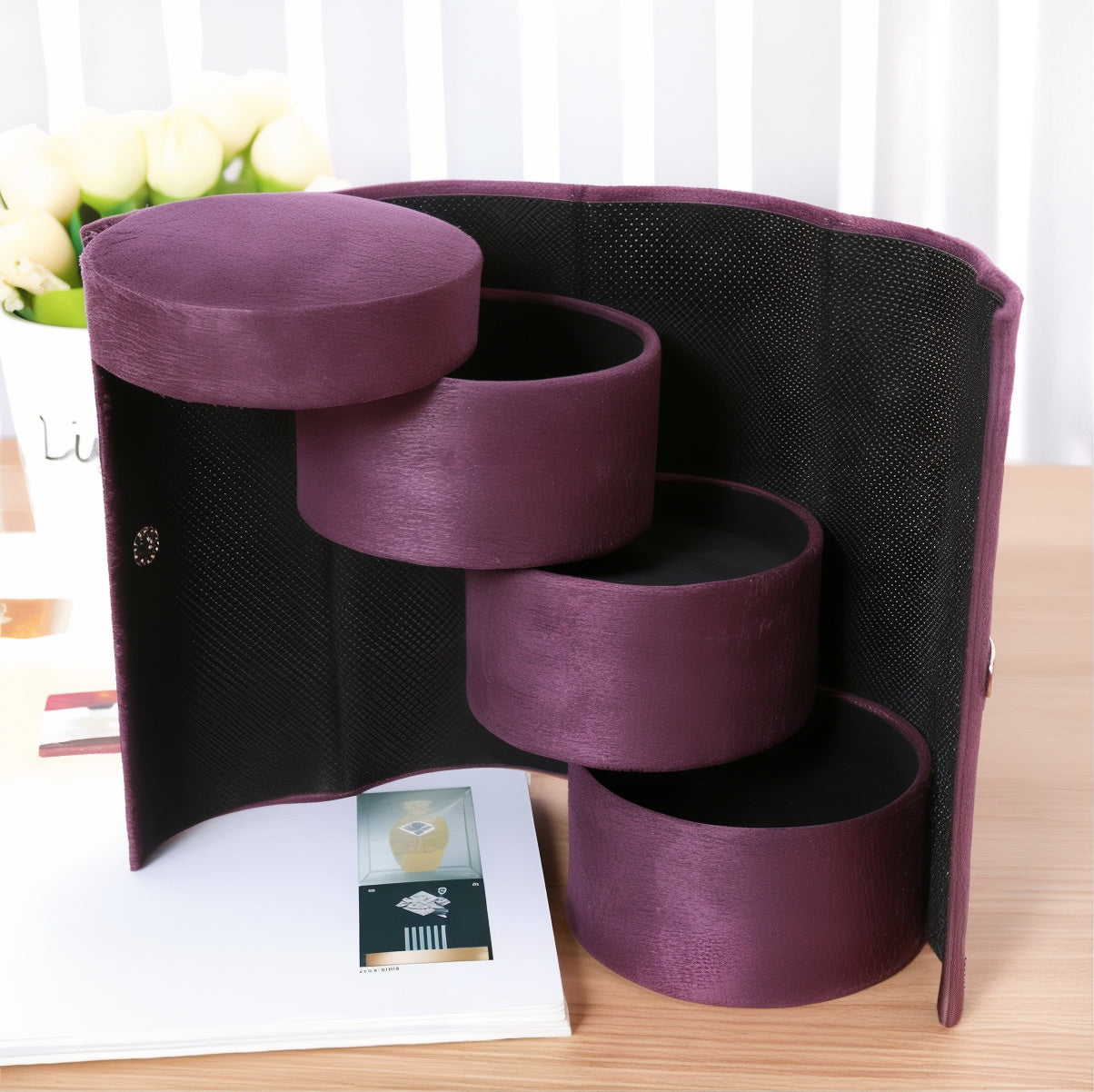 Coffret à bijoux en accordéon