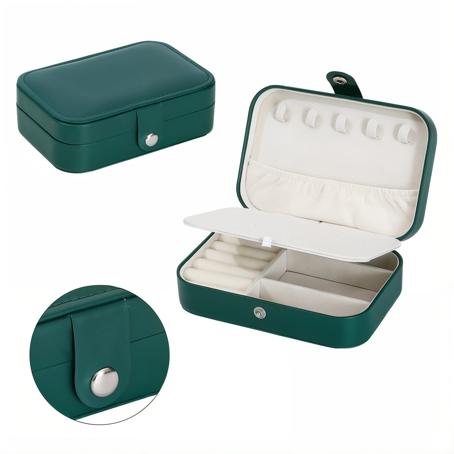 Mini boite à bijoux portable