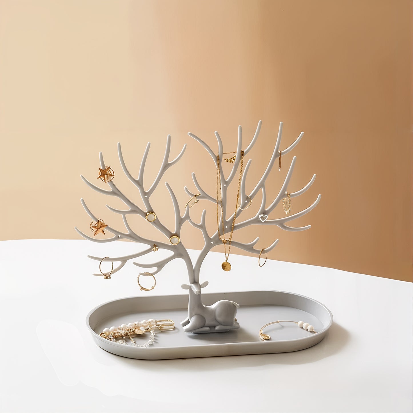 Arbre à bijoux cerf