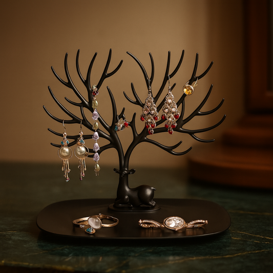 Arbre à bijoux cerf