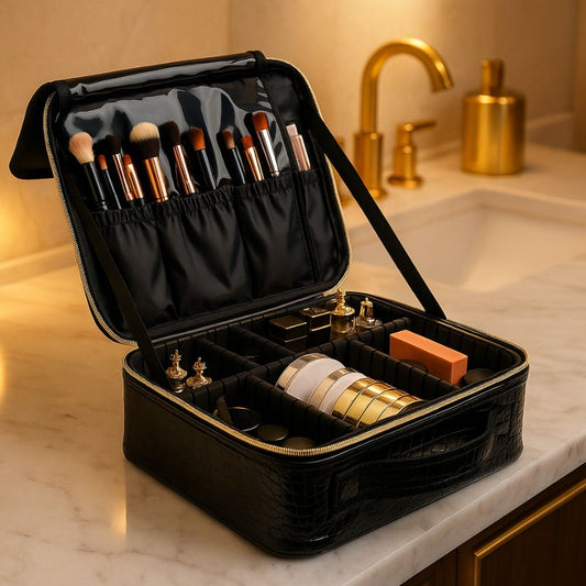 Petite trousse de maquillage chic