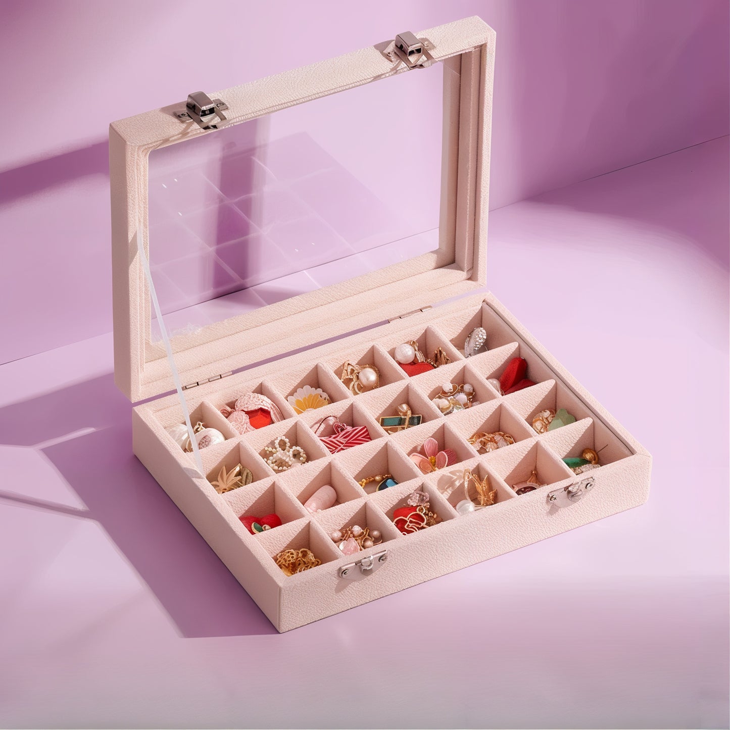 Coffret vitrine à bijoux