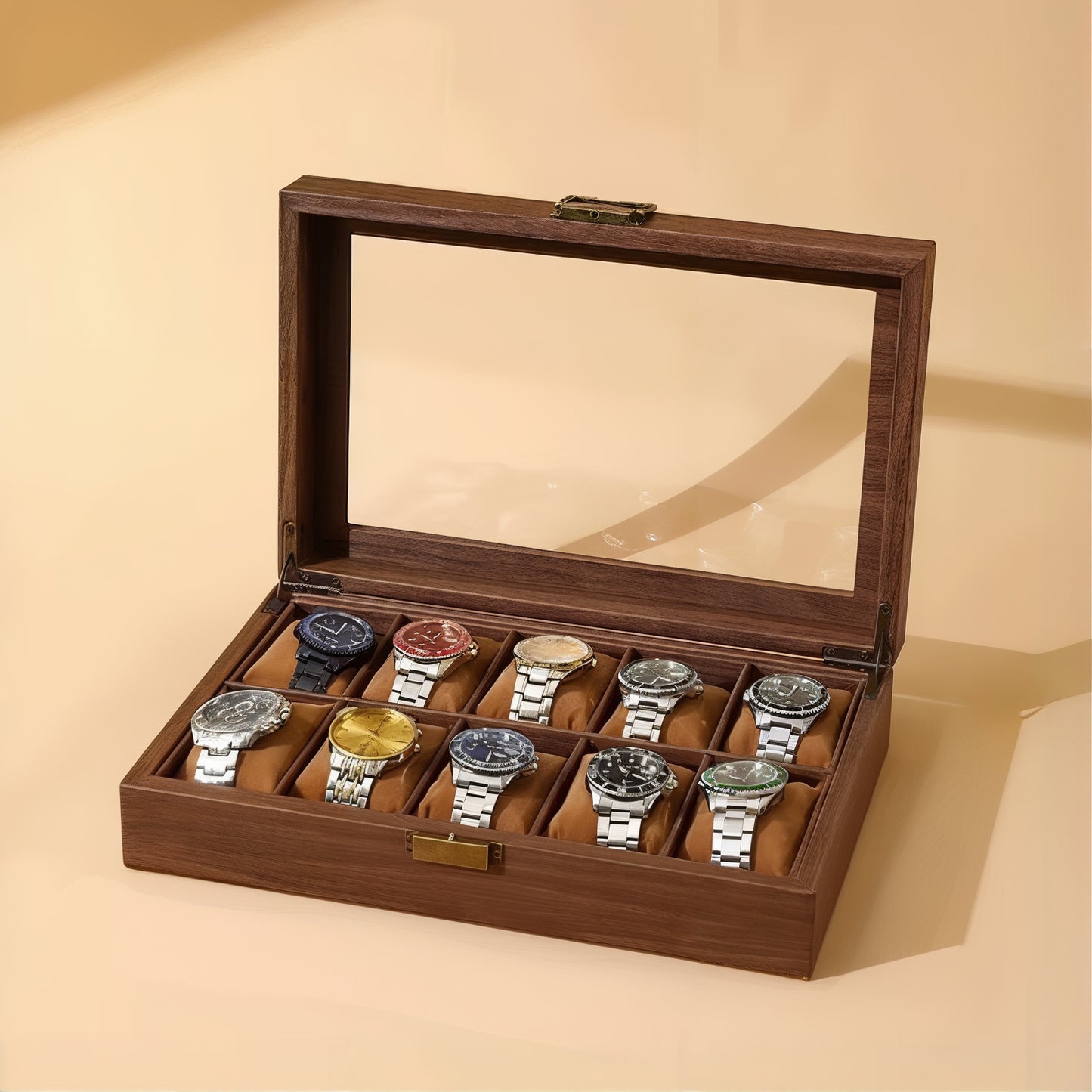 Boîte de Rangement pour Montres élégante