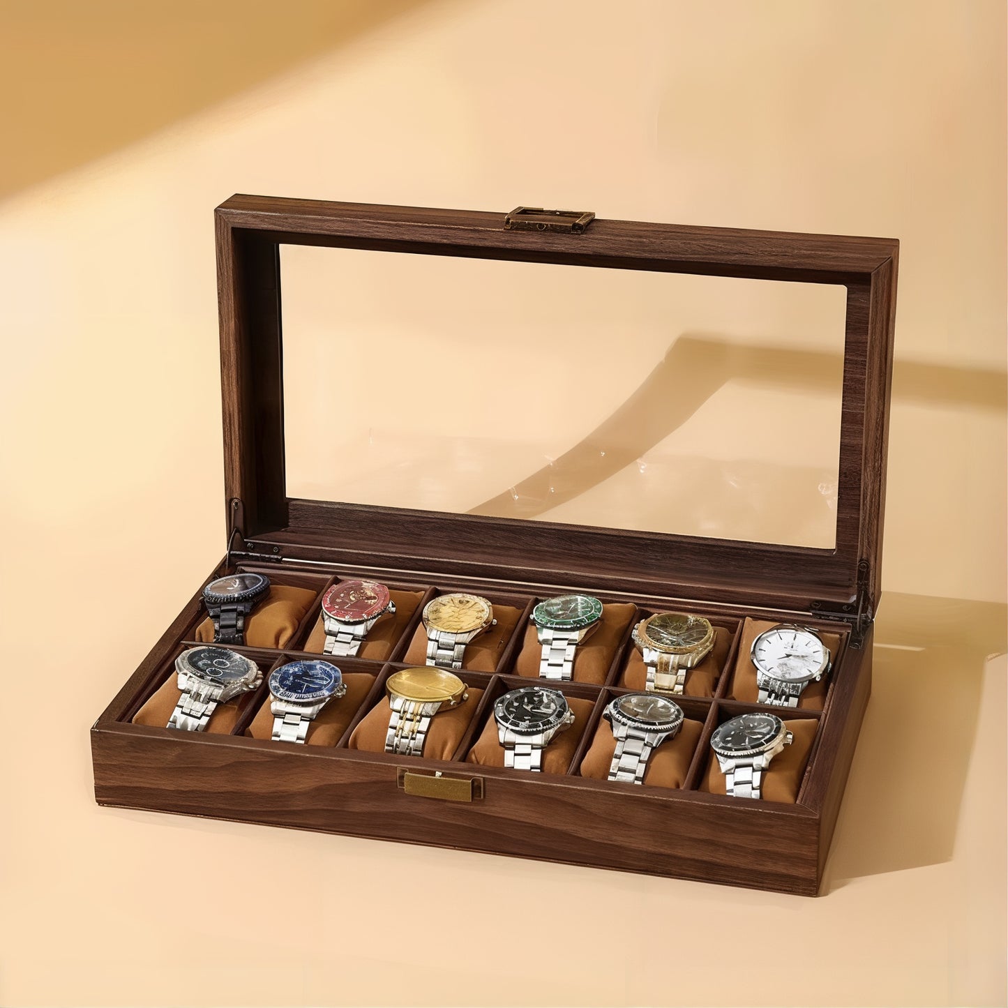 Boîte de Rangement pour Montres élégante