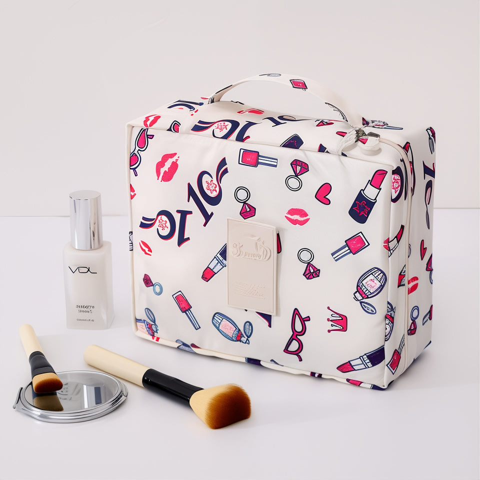 TROUSSE DE MAQUILLAGE À MOTIF MAKEUP