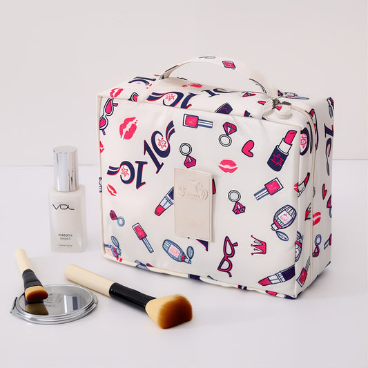 TROUSSE DE MAQUILLAGE À MOTIF MAKEUP