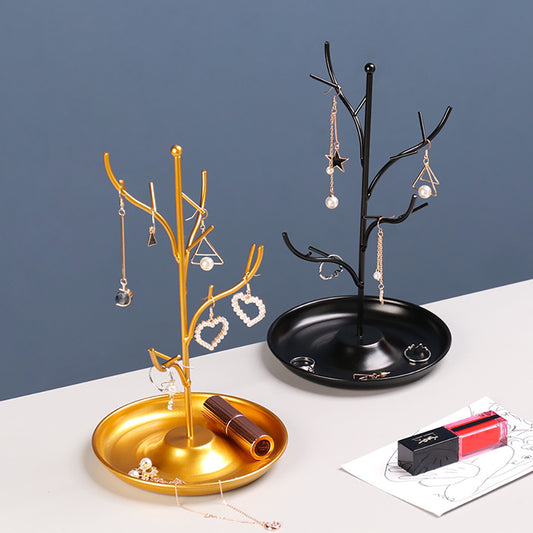 Porte Bijoux Arbre En Métal