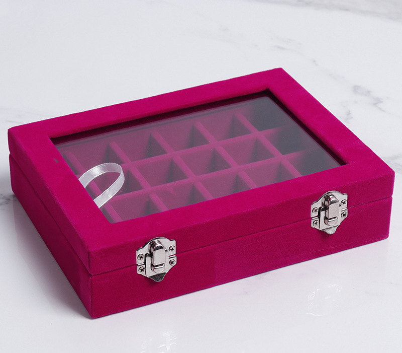 Coffret vitrine à bijoux