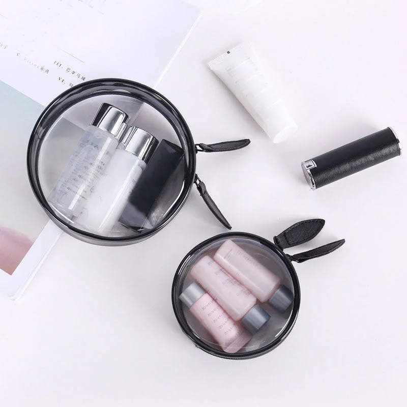 KIT DE TROUSSE DE MAQUILLAGE 3 EN 1 TRANSPARENTE