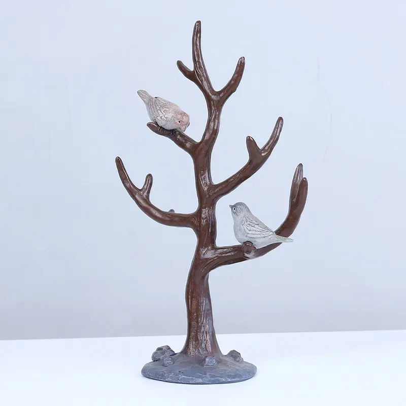 Porte Bijoux Arbre En bois