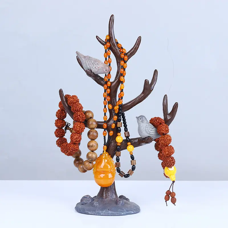 Porte Bijoux Arbre En bois