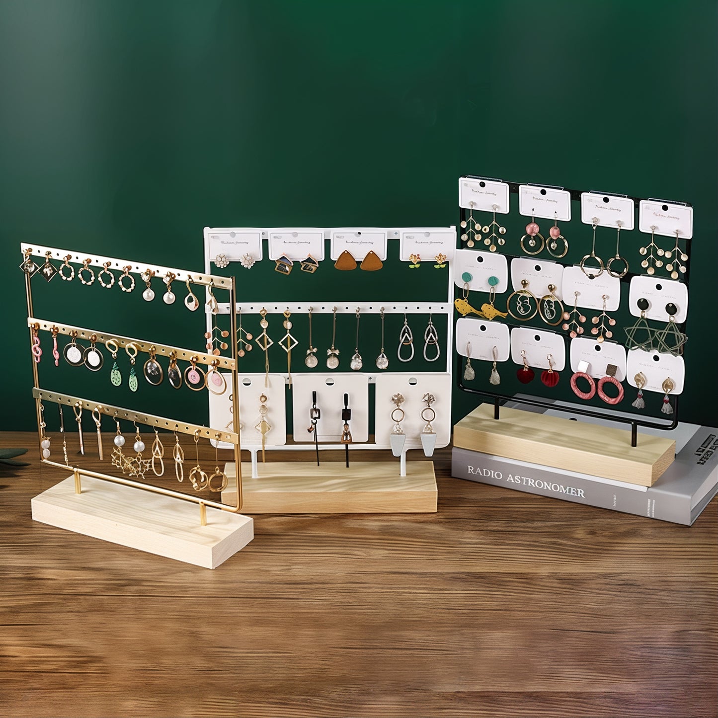 Présentoir Épuré à Boucles d'Oreilles