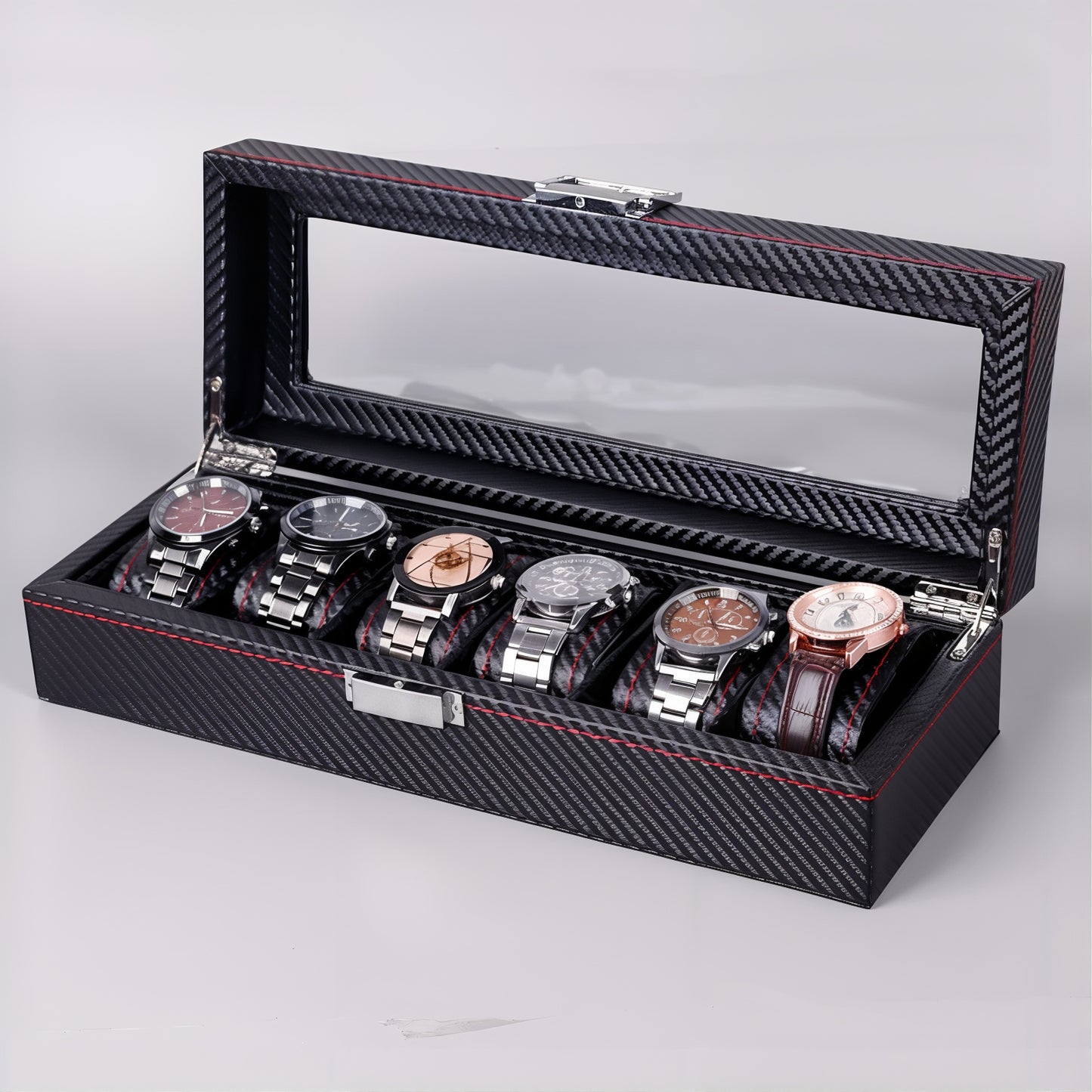 Boite de rangement design carbone