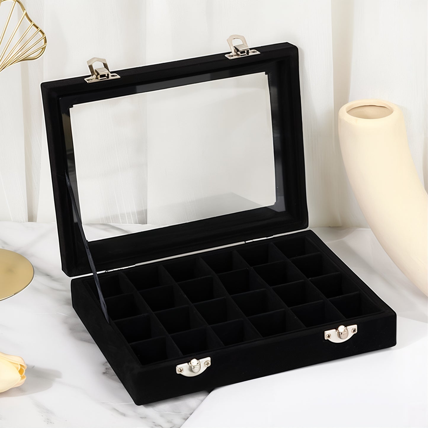 Coffret vitrine à bijoux